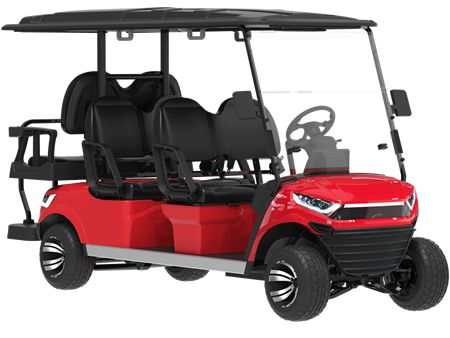 Carro de golf eléctrico para 4+2 pasajeros