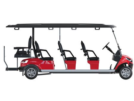 Carro de golf eléctrico para 6+2 pasajeros